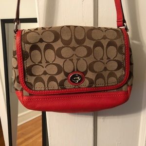 Cross-body Coach bag!